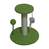 HKM-7311549 Cat Climbing Frame with Scratching Pole in Plush Colors