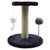 HKM-7311549 Cat Climbing Frame with Scratching Pole in Plush Colors