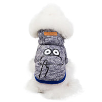 HKM-7312701 Casual Cotton Clothes for Dogs in Yellow, Gray, and Green - Sizes S to XXL