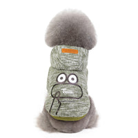 HKM-7312701 Casual Cotton Clothes for Dogs in Yellow, Gray, and Green - Sizes S to XXL