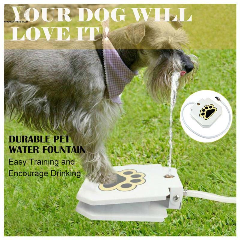 HKM-7314109 Automatic Pet Water Dispenser with Stainless Steel Design for Easy Outdoor Use