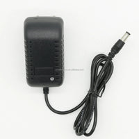 HKM-731411 12V Power Adapter with EU/UK/US Plug for LED Strips, CCTV Cameras, and TV Set Boxes