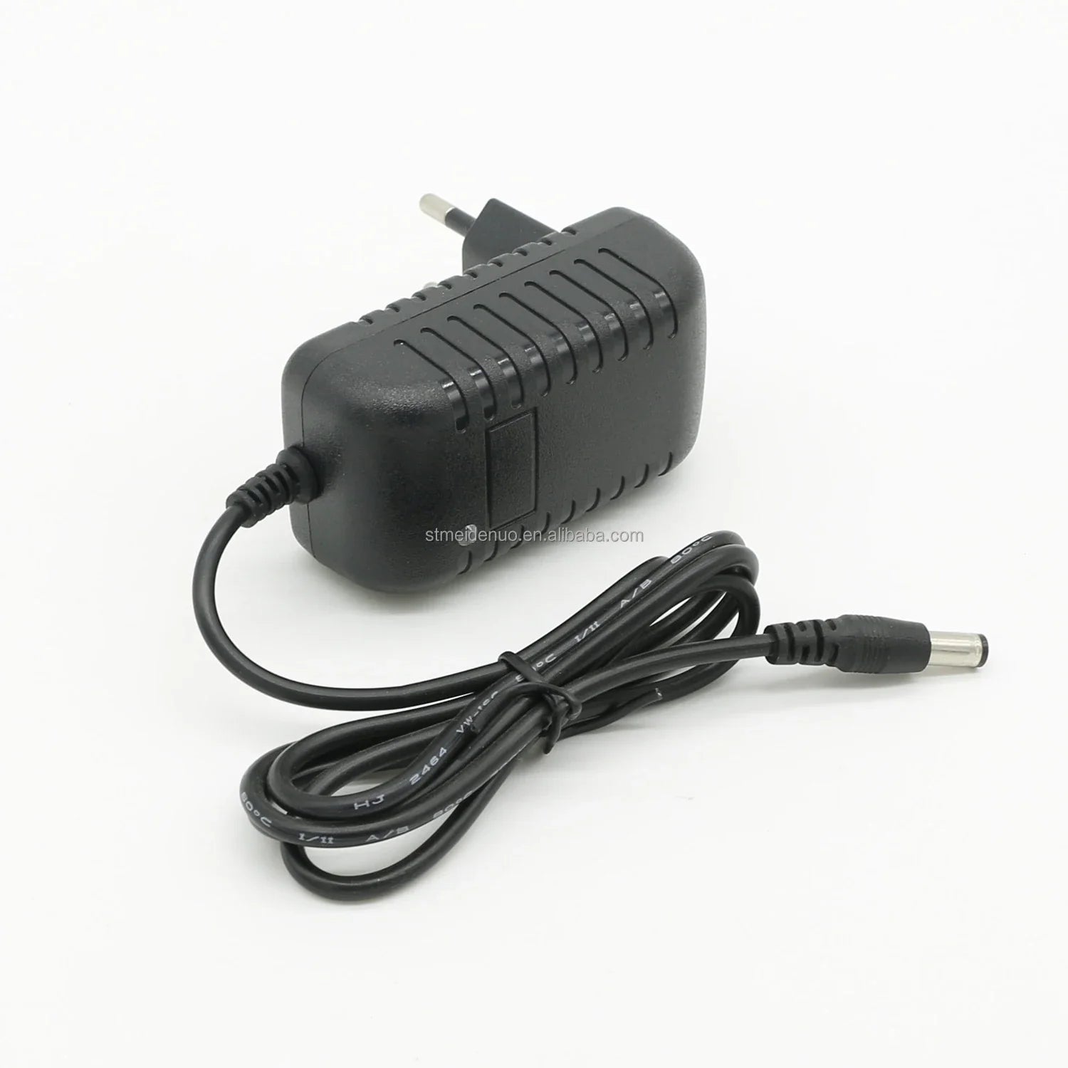 HKM-731411 12V Power Adapter with EU/UK/US Plug for LED Strips, CCTV Cameras, and TV Set Boxes