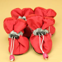 HKM-7314877 Soft Bottom Pet Shoes for Dogs – Antiskid & Warm Boots in Various Colors and Sizes