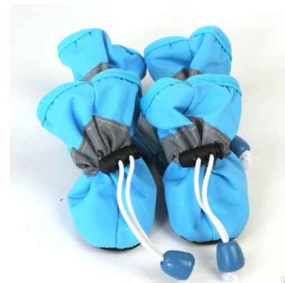HKM-7314877 Soft Bottom Pet Shoes for Dogs – Antiskid & Warm Boots in Various Colors and Sizes