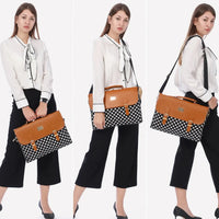 HKM-731603 Lightweight Waterproof Crossbody Shoulder Messenger Bag for Laptops and Business Use