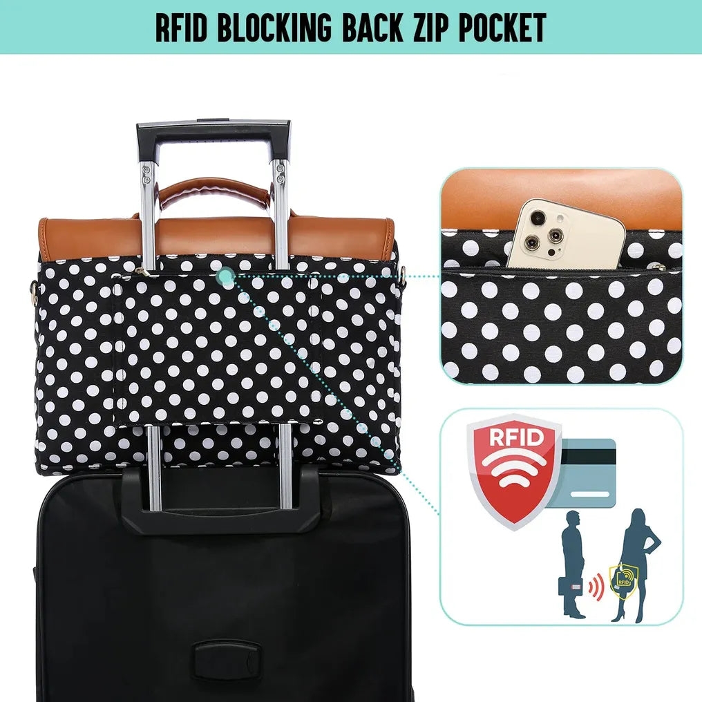 HKM-731603 Lightweight Waterproof Crossbody Shoulder Messenger Bag for Laptops and Business Use