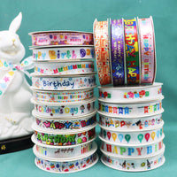 HKM-731731 Polyester Packing Ribbon for Floral and Cake Decoration