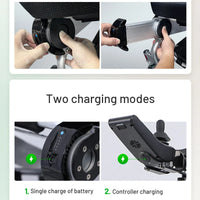 HKM-731923 Multifunctional Electric Wheelchair - Folding, Lightweight Design, 20km Driving Range, Max Load 120kg