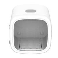 HKM-732307 Automatic Pet Hair Grooming and Drying Box for Cats and Dogs, Battery Powered, Durable Plastic Design, Compact Size