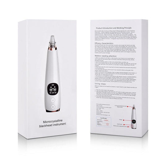 HKM-732307 Facial Cleanser with Vacuum Technology for Blackhead Removal and Pore Tightening