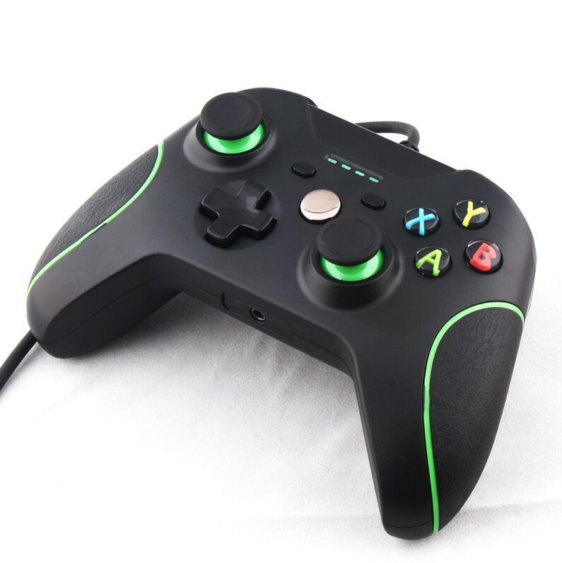 HKM-732371 Wired USB Game Controller for XBOXONE - Ergonomic Design with Dual Vibration Function
