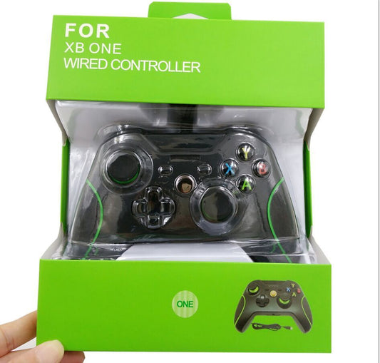 HKM-732371 Wired USB Game Controller for XBOXONE - Ergonomic Design with Dual Vibration Function