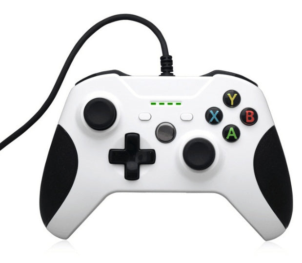 HKM-732371 Wired USB Game Controller for XBOXONE - Ergonomic Design with Dual Vibration Function