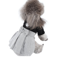 HKM-7324349 Lightweight Cotton Dog Clothing for Spring and Summer - Skirt and Four-Legged Pants, S to XL