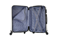 HKM-732435 Luggage Travel Case Set - 20/24/28 Inch Trolley Suitcase with Smooth Rolling Wheels