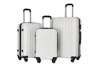 HKM-732435 Luggage Travel Case Set - 20/24/28 Inch Trolley Suitcase with Smooth Rolling Wheels