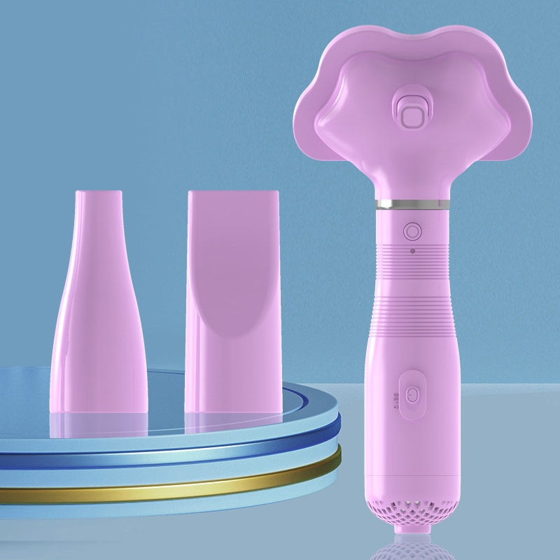 HKM-7325373 Two-in-One Pet Hair Dryer and Comb for Dogs and Cats - 600W Hot Air Blower Tool