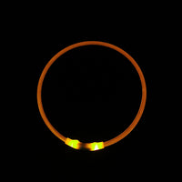 HKM-7325757 Luminous USB Rechargeable Dog Collar ¨C Bright & Durable for All Seasons