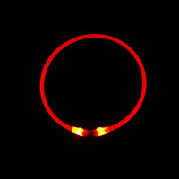 HKM-7325757 Luminous USB Rechargeable Dog Collar ¨C Bright & Durable for All Seasons
