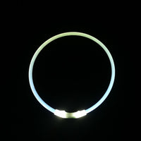 HKM-7325757 Luminous USB Rechargeable Dog Collar ¨C Bright & Durable for All Seasons