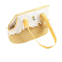 HKM-7326013 Warm Cartoon-Patterned Portable Pet Satchel for Small Dogs and Cats