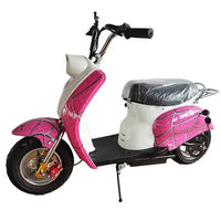 HKM-732627 Pink Mini Electric Motorcycle for Kids - 250W, Off-Road, Max Speed 40km/h, 80kg Load Capacity
