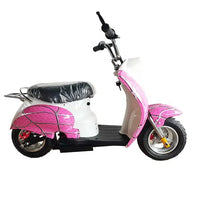 HKM-732627 Pink Mini Electric Motorcycle for Kids - 250W, Off-Road, Max Speed 40km/h, 80kg Load Capacity