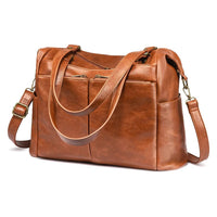 HKM-732755 Spacious PU Leather Tote Bag for Women - Versatile Hobo Shoulder and Crossbody Design, Ideal for Laptops
