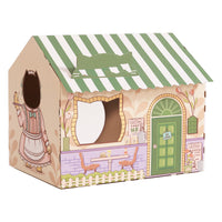 HKM-7327805 Cat House Nest Scratcher with Cozy Design - Ice House Style, 46x33x40 cm