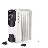 HKM-732819 Portable Oil-Filled Electric Heater with Adjustable Thermostat, Overheat & Tip-Over Protection, Suitable for Home & Office