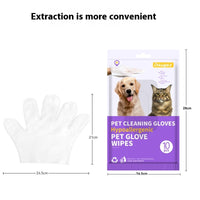 HKM-7329213 Pet Disposable Cleaning Gloves – 10 Pack for Cat Care and Hygiene