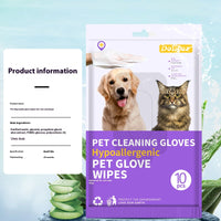 HKM-7329213 Pet Disposable Cleaning Gloves – 10 Pack for Cat Care and Hygiene