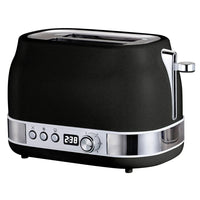 HKM-732947 Pink Mini Hamburger Bun Toaster with LCD Display for Fast Food Preparation