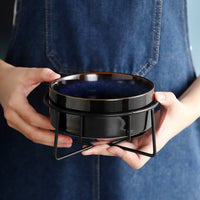 HKM-7329725 Cervical Spine Support Ceramic Pet Bowl with Double Design for Cats and Small Dogs