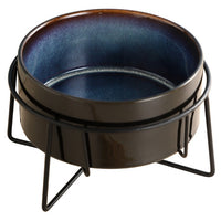 HKM-7329725 Cervical Spine Support Ceramic Pet Bowl with Double Design for Cats and Small Dogs