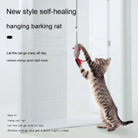 HKM-7330365 Plush Sounding Mouse Pet Toy for Cats – Interactive Fun and Playful Design