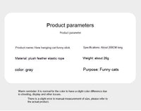 HKM-7330365 Plush Sounding Mouse Pet Toy for Cats – Interactive Fun and Playful Design