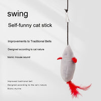 HKM-7330365 Plush Sounding Mouse Pet Toy for Cats – Interactive Fun and Playful Design
