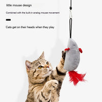 HKM-7330365 Plush Sounding Mouse Pet Toy for Cats – Interactive Fun and Playful Design