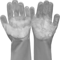 HKM-7331005 Durable Pet Grooming Gloves with Enhanced Five Finger Design for Cats and Dogs