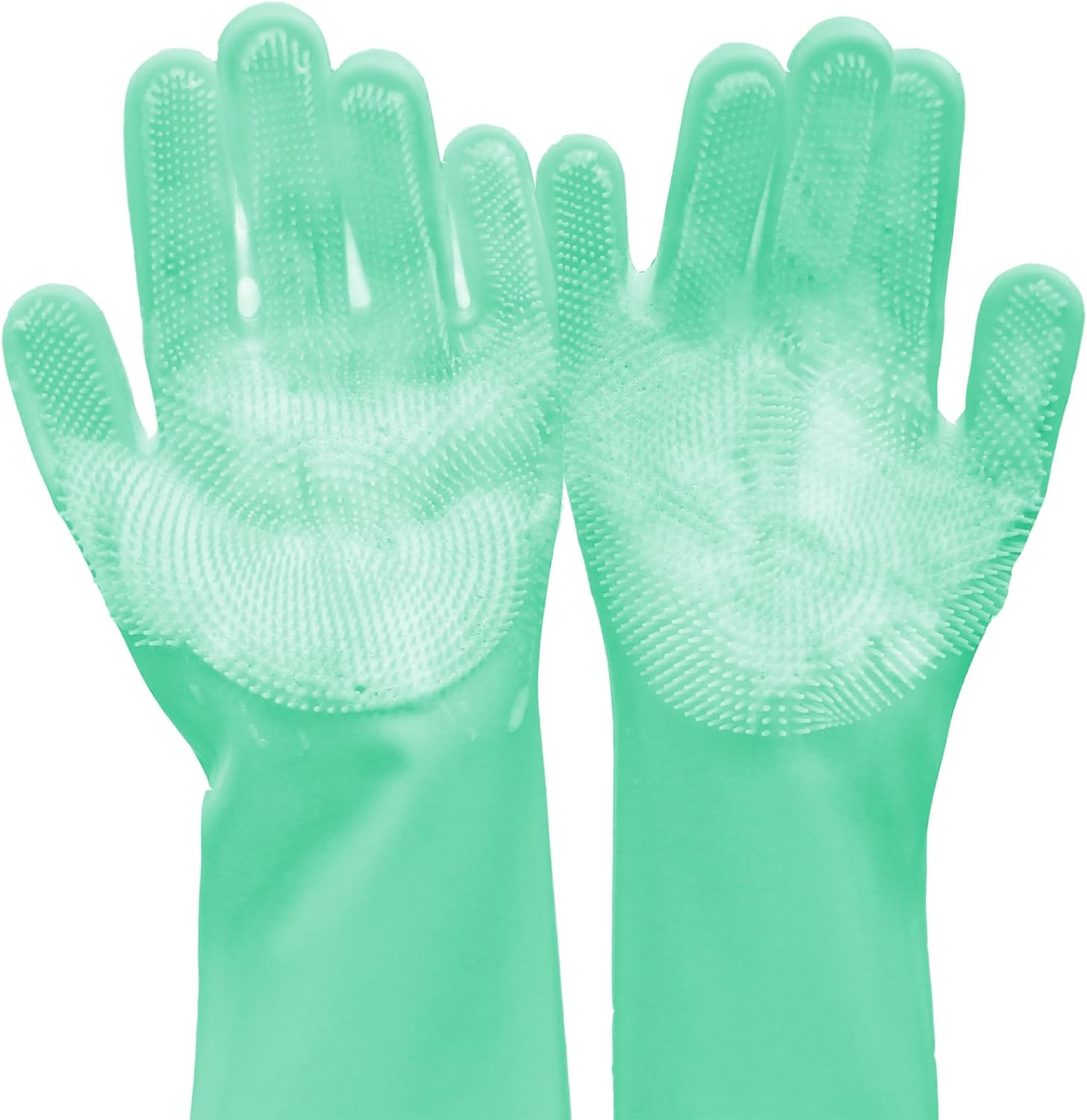 HKM-7331005 Durable Pet Grooming Gloves with Enhanced Five Finger Design for Cats and Dogs
