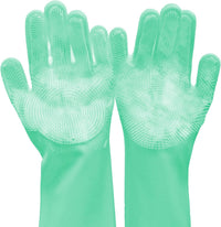 HKM-7331005 Durable Pet Grooming Gloves with Enhanced Five Finger Design for Cats and Dogs