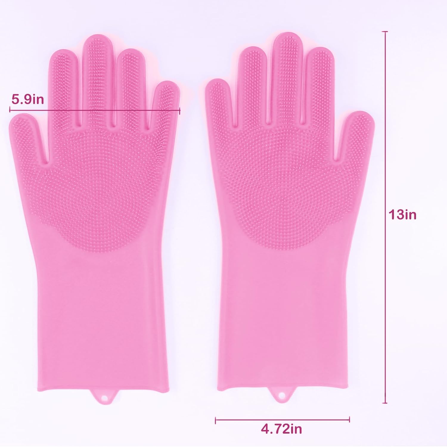 HKM-7331005 Durable Pet Grooming Gloves with Enhanced Five Finger Design for Cats and Dogs