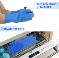 HKM-7331005 Durable Pet Grooming Gloves with Enhanced Five Finger Design for Cats and Dogs