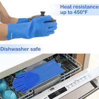 HKM-7331005 Durable Pet Grooming Gloves with Enhanced Five Finger Design for Cats and Dogs