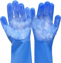 HKM-7331005 Durable Pet Grooming Gloves with Enhanced Five Finger Design for Cats and Dogs