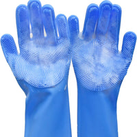 HKM-7331005 Durable Pet Grooming Gloves with Enhanced Five Finger Design for Cats and Dogs