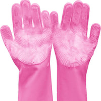 HKM-7331005 Durable Pet Grooming Gloves with Enhanced Five Finger Design for Cats and Dogs