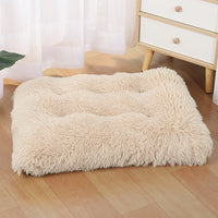 HKM-7331389 Cozy Dog and Cat Plush Pet Mat in Various Colors and Sizes